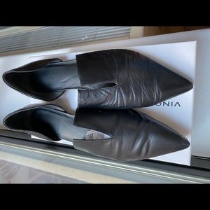 Vince leather loafers